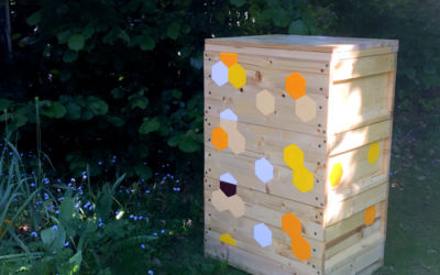 Holzbeuten für die Bienen – Mai 2017